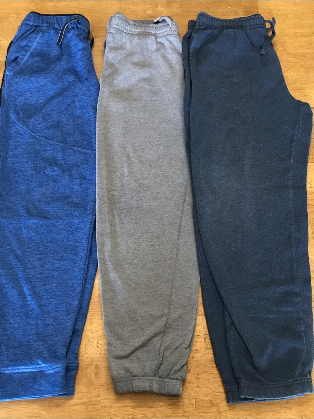 Athletic Works Boys' Jogger Pants in Blue Gray Navy Size XXL 18
